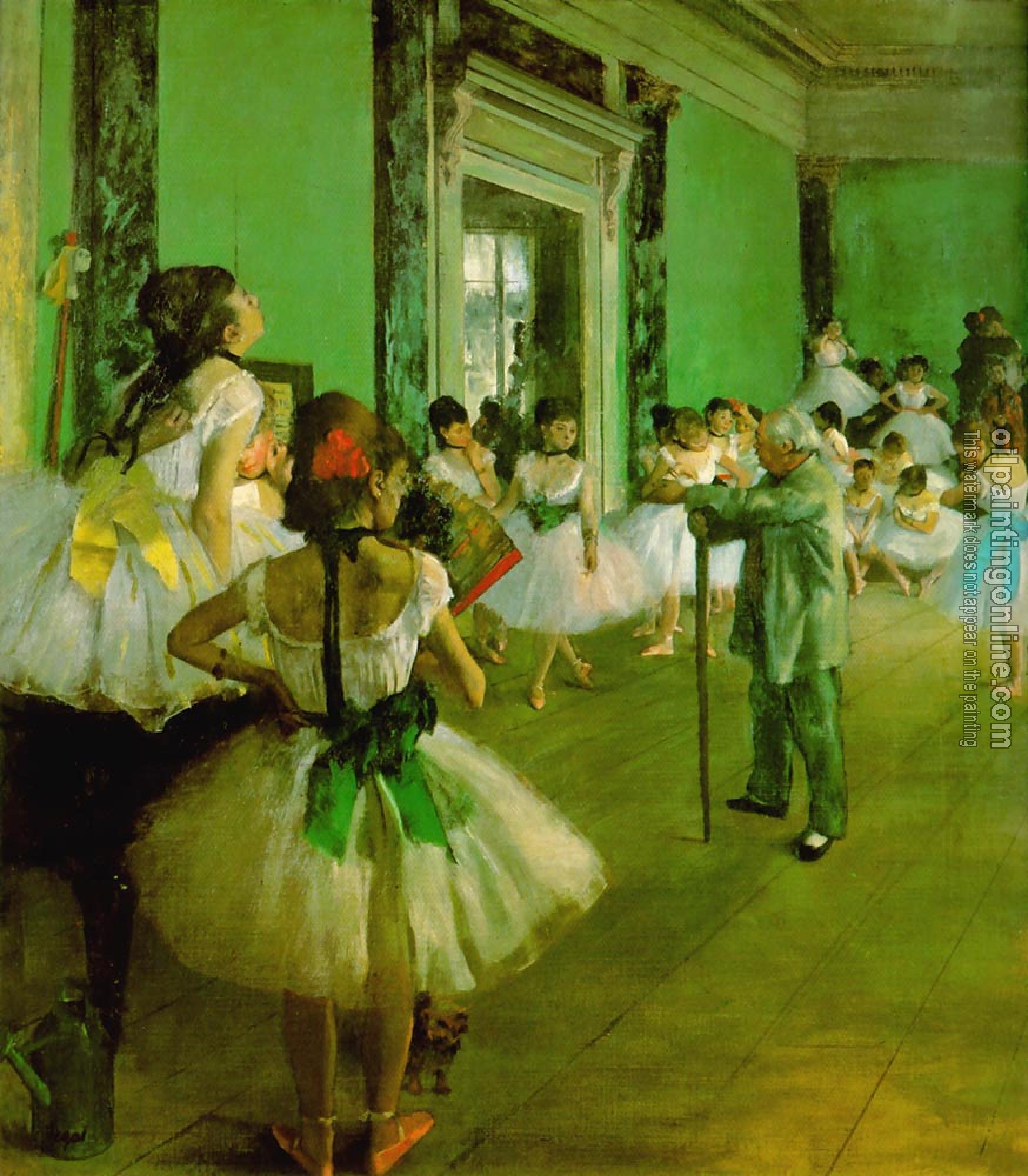 Degas, Edgar - Dance Class
